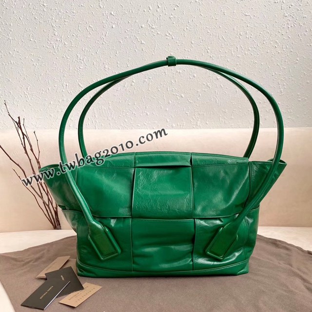 Bottega veneta高端女包 96009 寶緹嘉新款Arco48油蠟皮包 BV經典款小牛皮質中號手提包  gxz1224